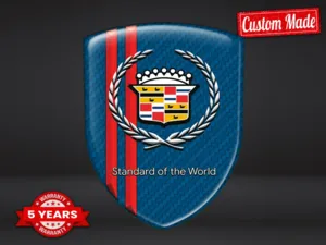 Cadillac Adesivi Resina Premium Racing Stile Cupola SUV